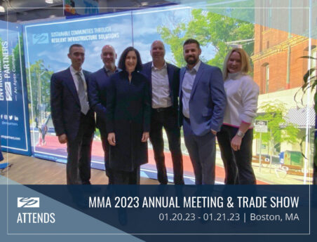 EP with Mayor of Newton at MMA 2023 Meeting and Trade Show